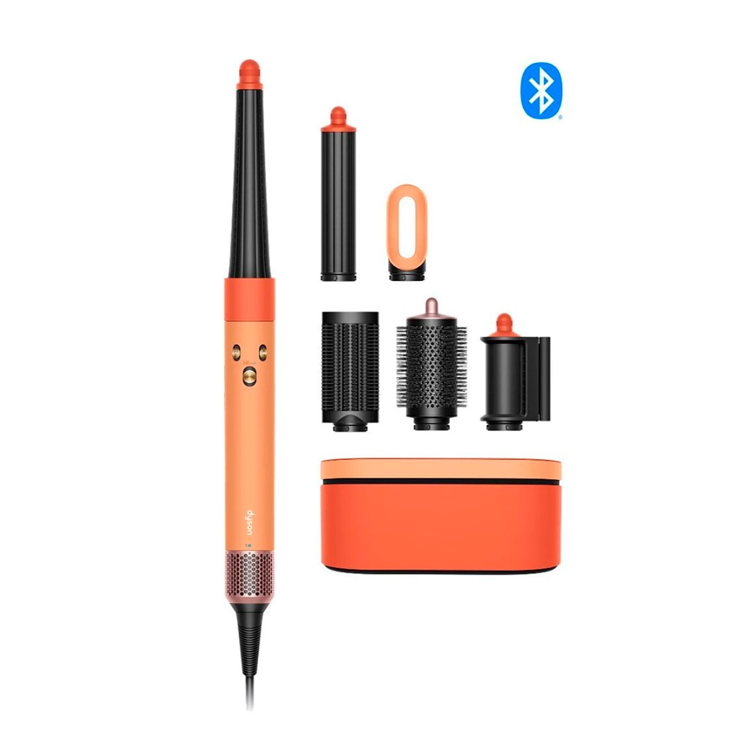 Стайлер для волосся Dyson Airwrap i.d. HS08 Multi Hair Styler Straight + Wavy Ceramic, Apricot/Topaz (257389-01)