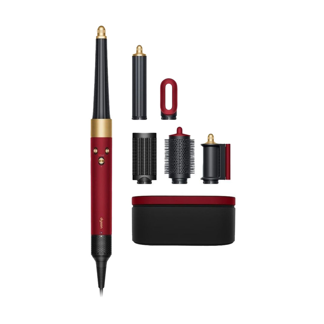 Стайлер для волосся Dyson Airwrap I.D. HS08 Straight+Wavy Red Velvet/Gold (596926-01)